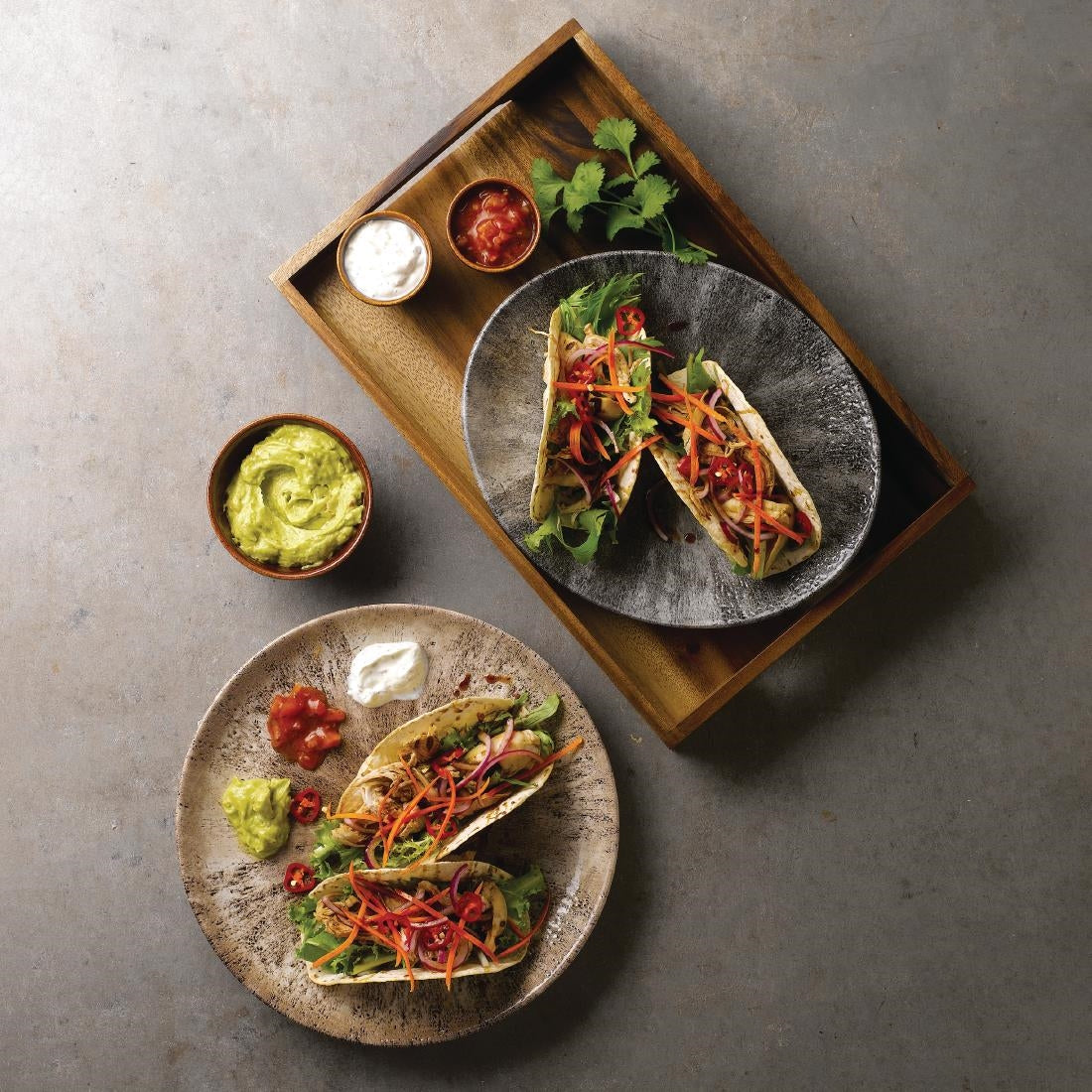 Churchill Stone Quartz Black Orbit Oval Coupe Plates 270mm (12 Pack)