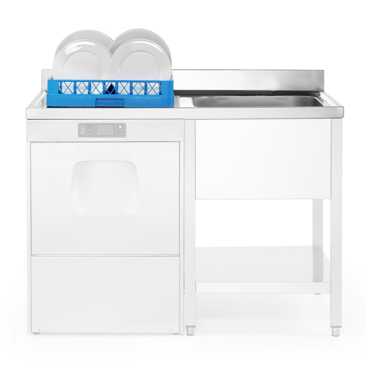 Sink unit (worktop only) 1200 x 600 mm FRLV-612/11R (drying rack on right side)