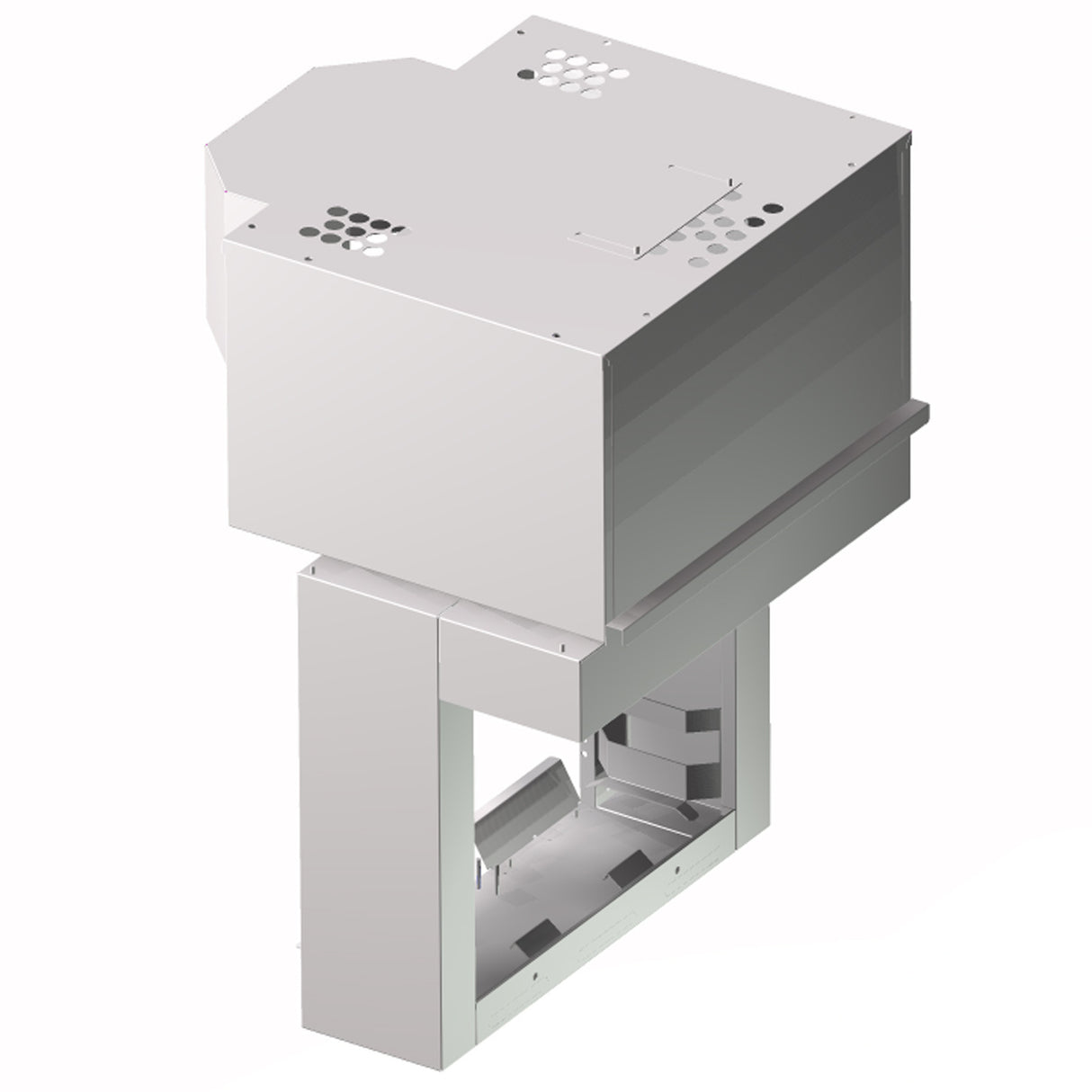 CV - Steam condensing unit - 1 HP - 0.75 kW - installed