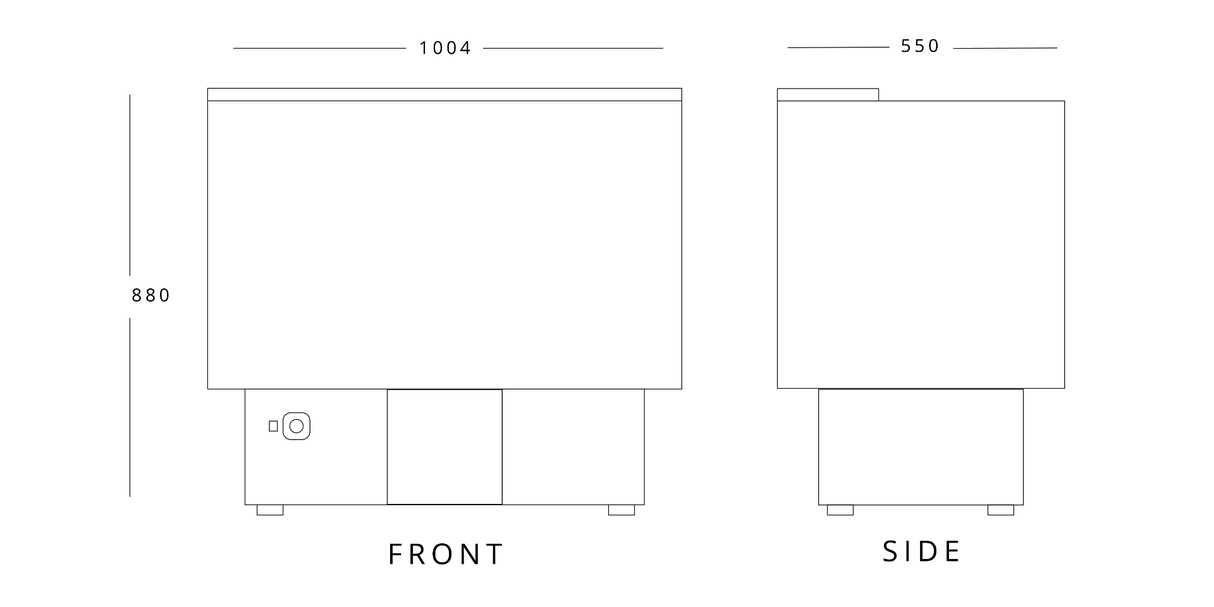 Double Bay Stainless Steel Beer Dump