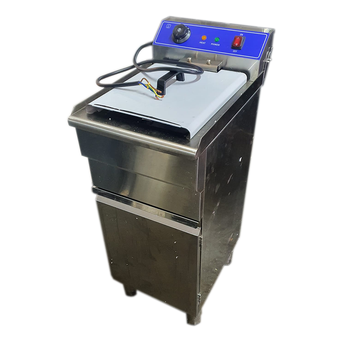 Commercial Fryer Single Electric 16 litre 5kW Free standing - B Grade