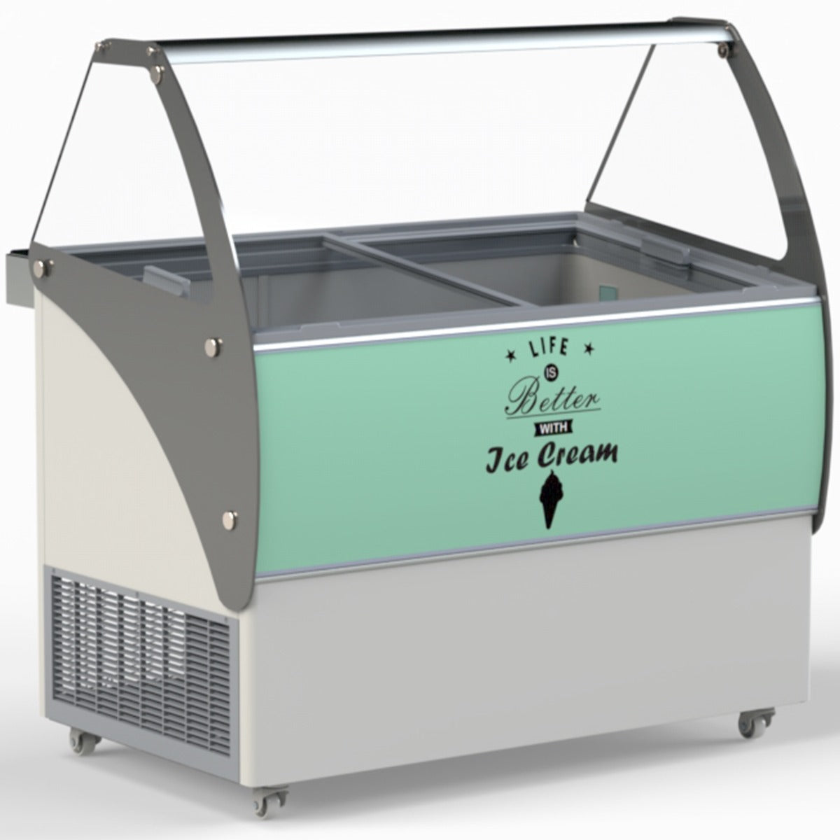 353 L Elegante Ice Cream Display