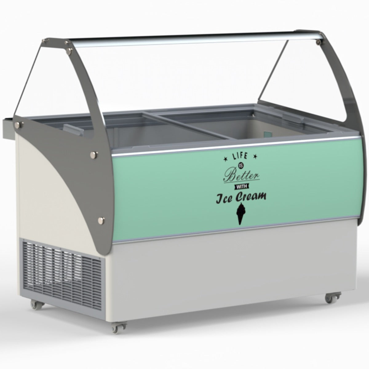 454 L Elegante Ice Cream Display