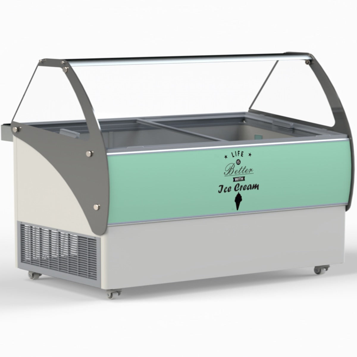 557 L Elegante Ice Cream Display