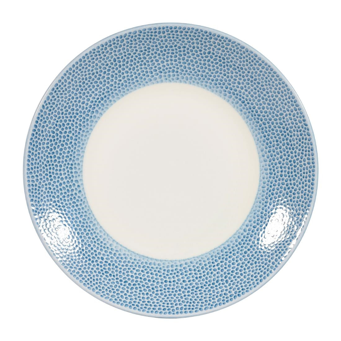 Churchill Isla Deep Coupe Plates Ocean Blue 281mm (12 Pack)