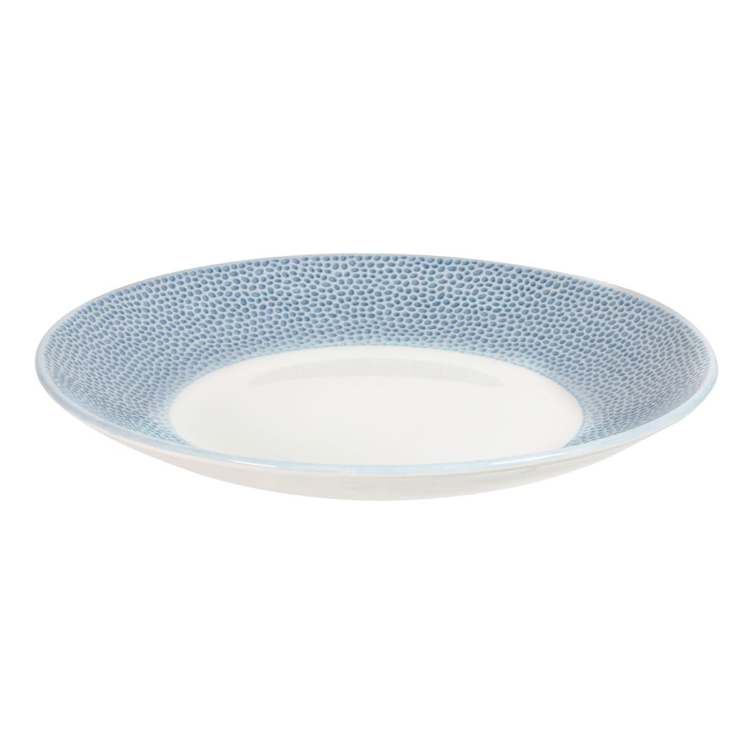 Churchill Isla Deep Coupe Plates Ocean Blue 281mm (12 Pack)