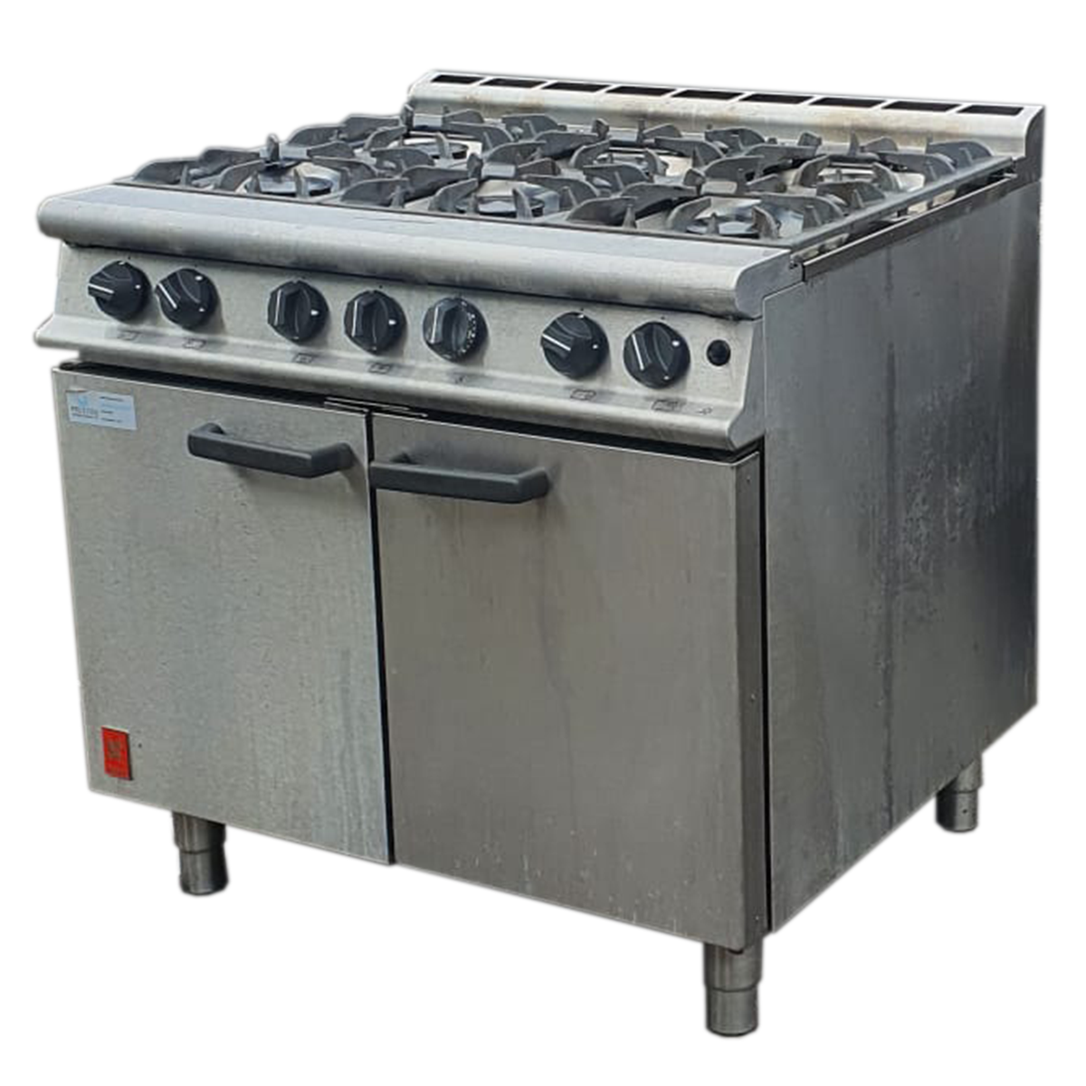 Refurbished Falcon Dominator Plus G3101 LPG 6 Burner Cooker Oven Range – Stainless Steel