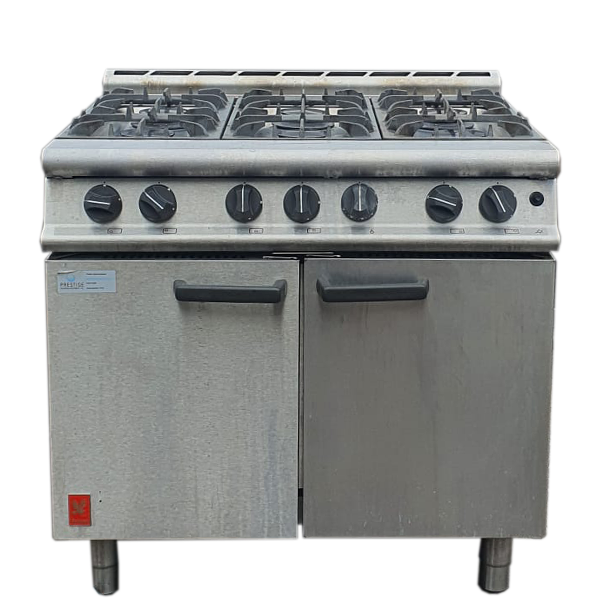 Refurbished Falcon Dominator Plus G3101 LPG 6 Burner Cooker Oven Range – Stainless Steel