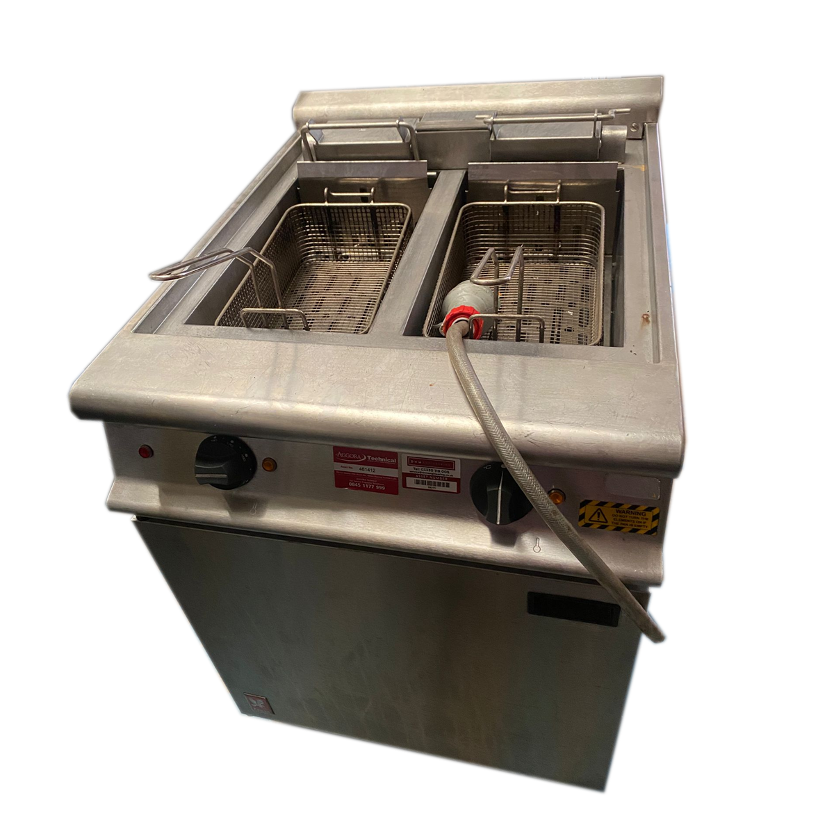Falcon Twin Tank Electric Fryer 40 L 3 Phase - Refurbished