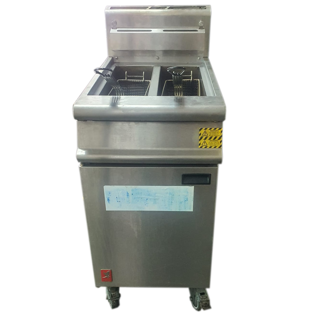 Falcon Dominator Plus G3845/P 2 x 12.8 Ltr Gas Freestanding Twin Tank Fryer - Refurbished