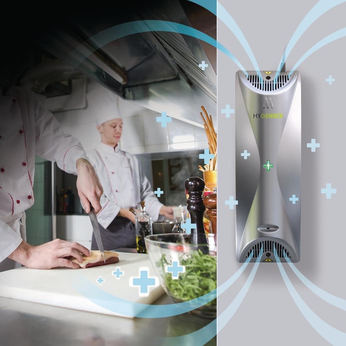 HyGenikx Air Steriliser for Food Areas White Finish HGX-W-30-F