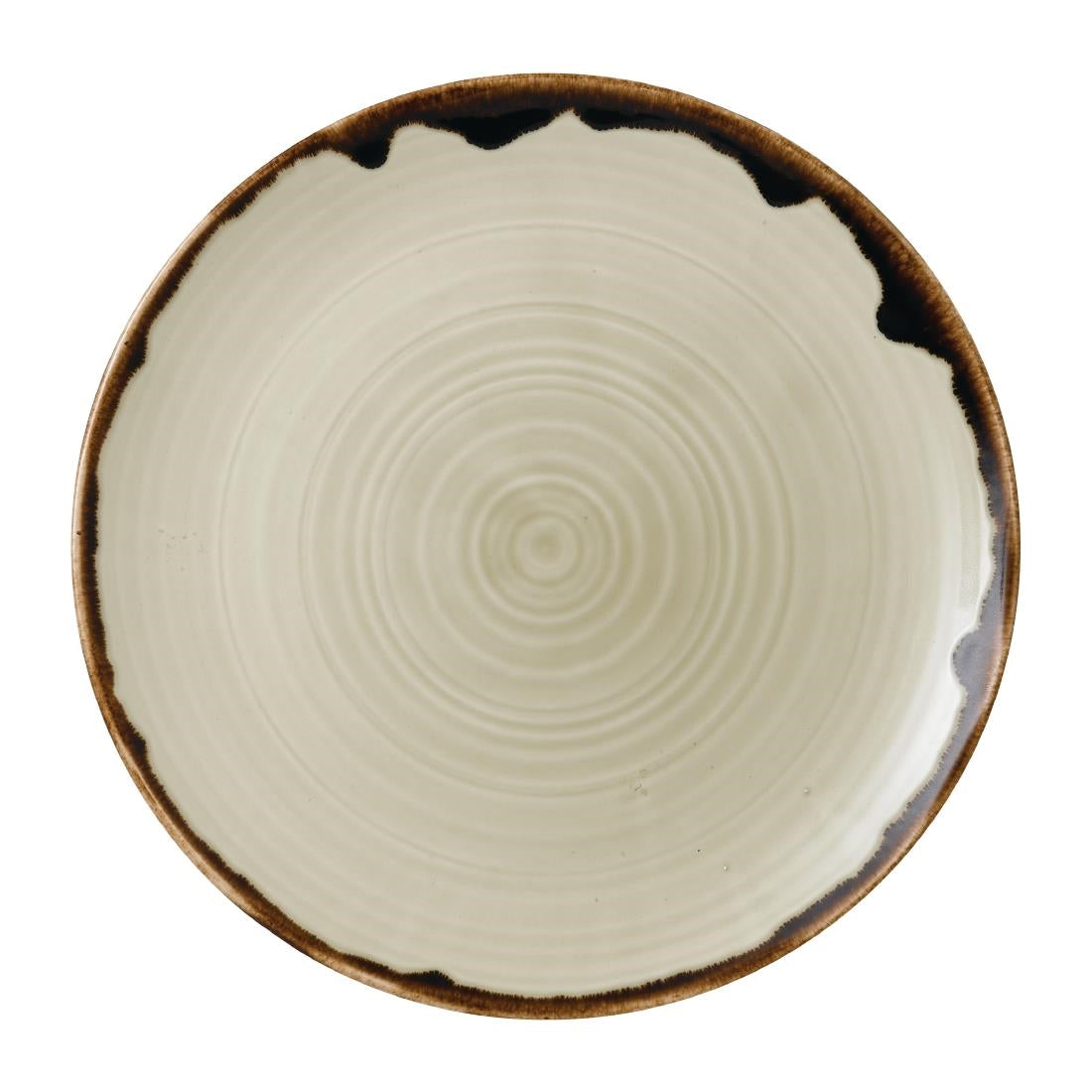 Dudson Harvest Coupe Plates Linen 295mm (12 Pack)