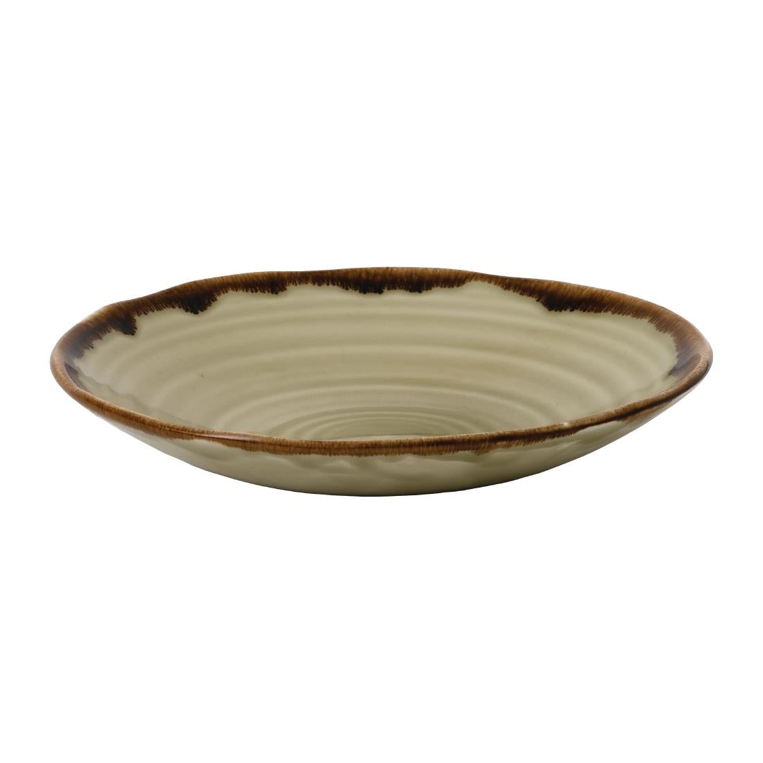 Dudson Harvest Coupe Bowls Linen 250mm (12 Pack)