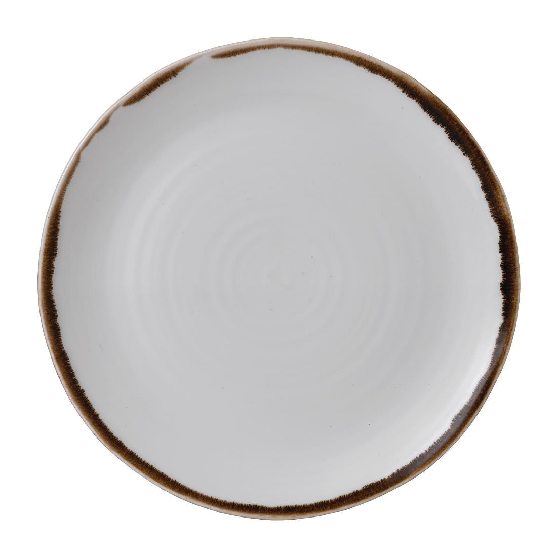 Dudson Harvest Coupe Plates Natural 295mm (12 Pack)