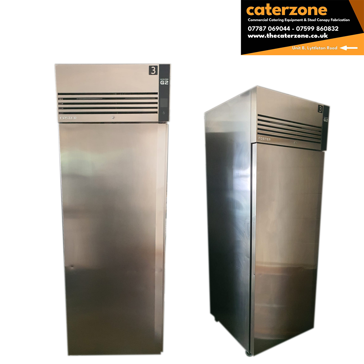 Foster G2 Freezer Single Door Upright 208Hx70Wx85D cm Refurbished