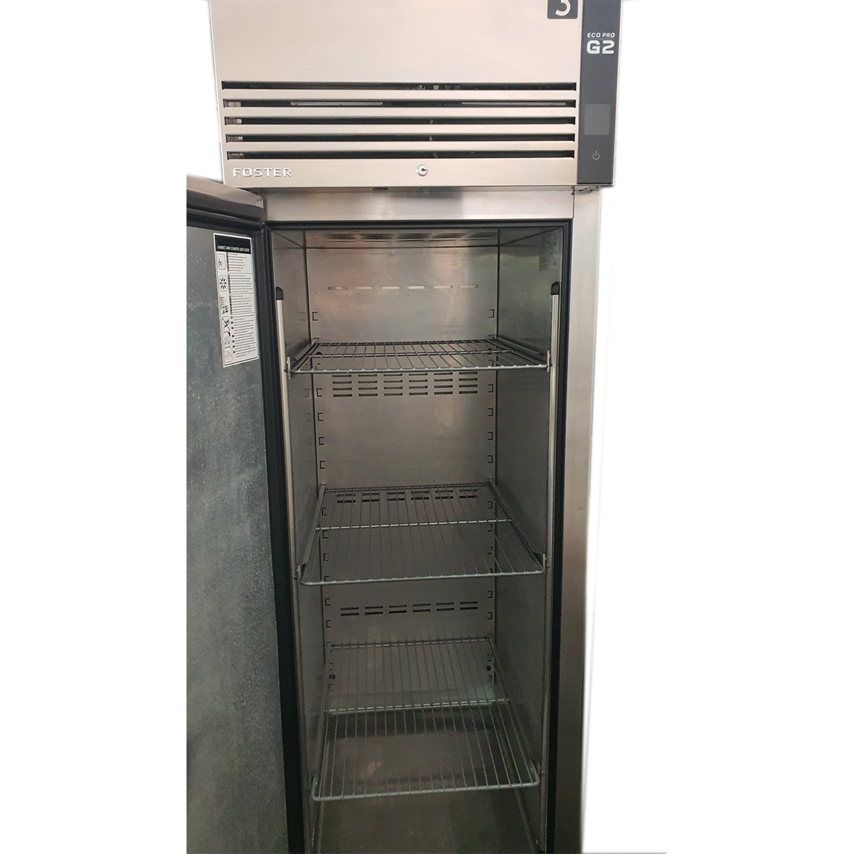 Foster G2 Freezer Single Door Upright 208Hx70Wx85D cm Refurbished