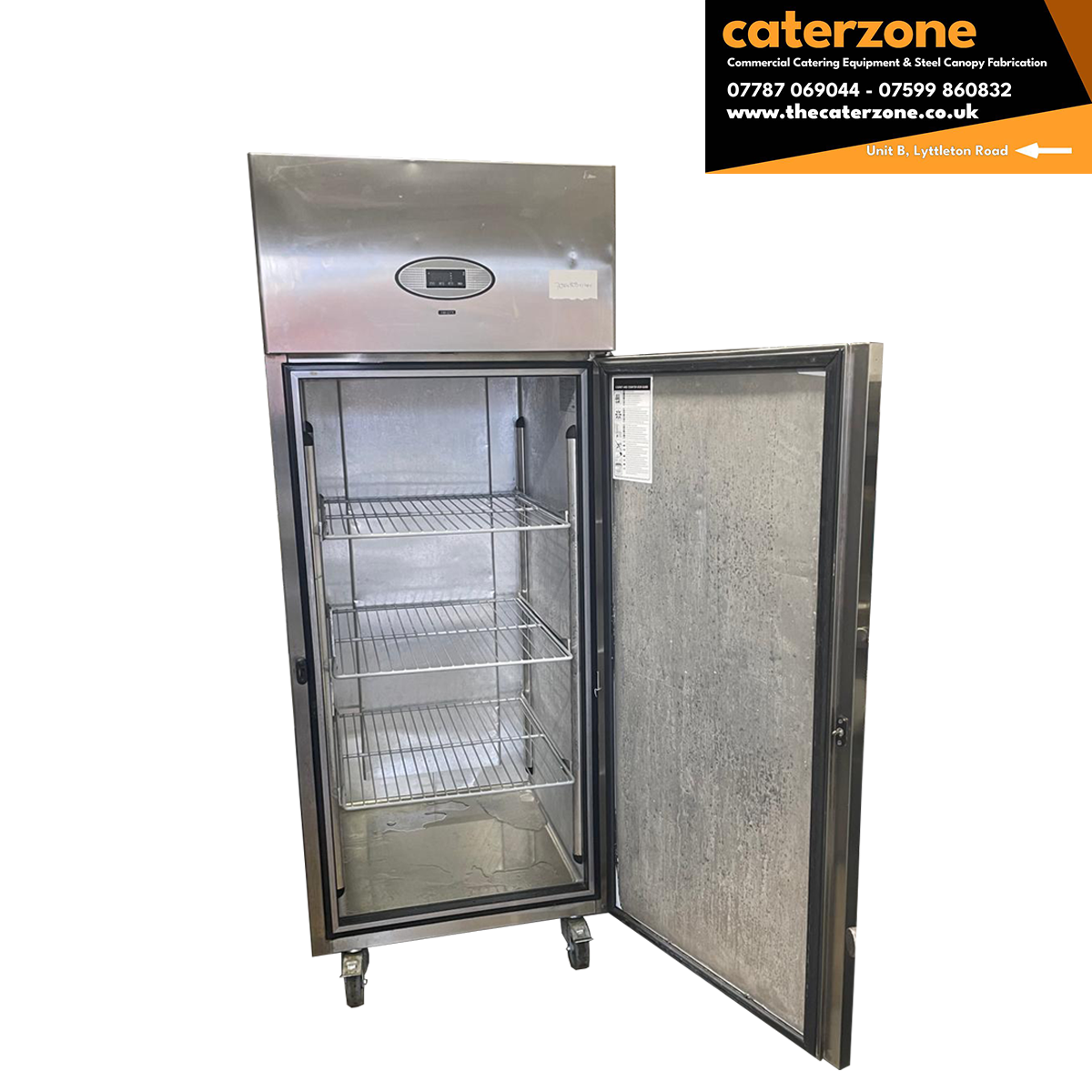 Foster Freezer Single Door 70Wx80Dx178H Refurbished