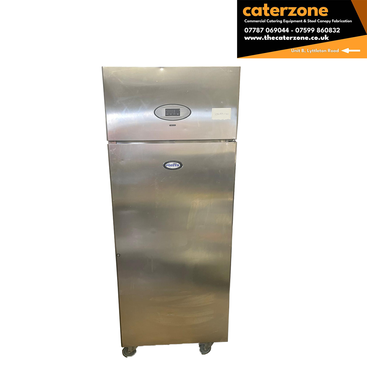 Foster Freezer Single Door 70Wx80Dx178H Refurbished