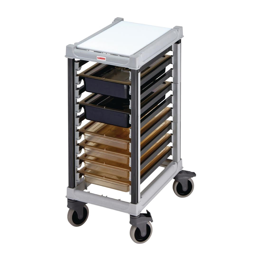 Cambro Camshelving 1/1GN Food Pan Trolley 9 Tray Capacity