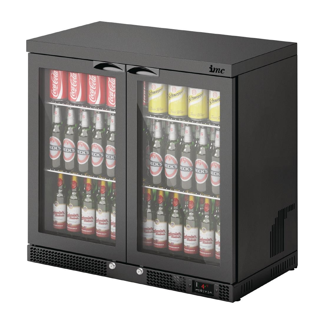 IMC Mistral M90 Bottle Cooler with Double Door 185Ltr F77/251B