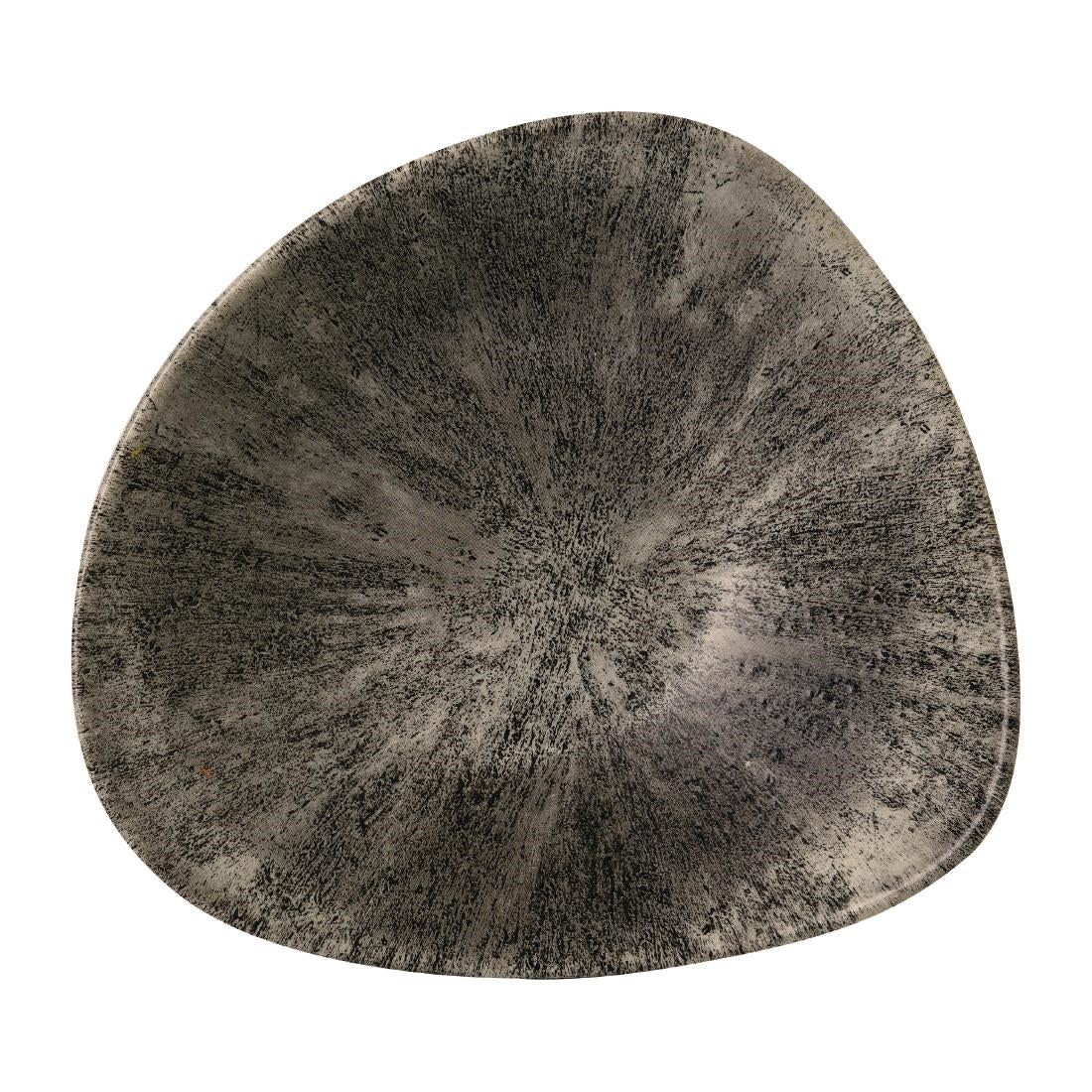 Churchill Stone Lotus Bowls Quartz Black 235mm (12 Pack)