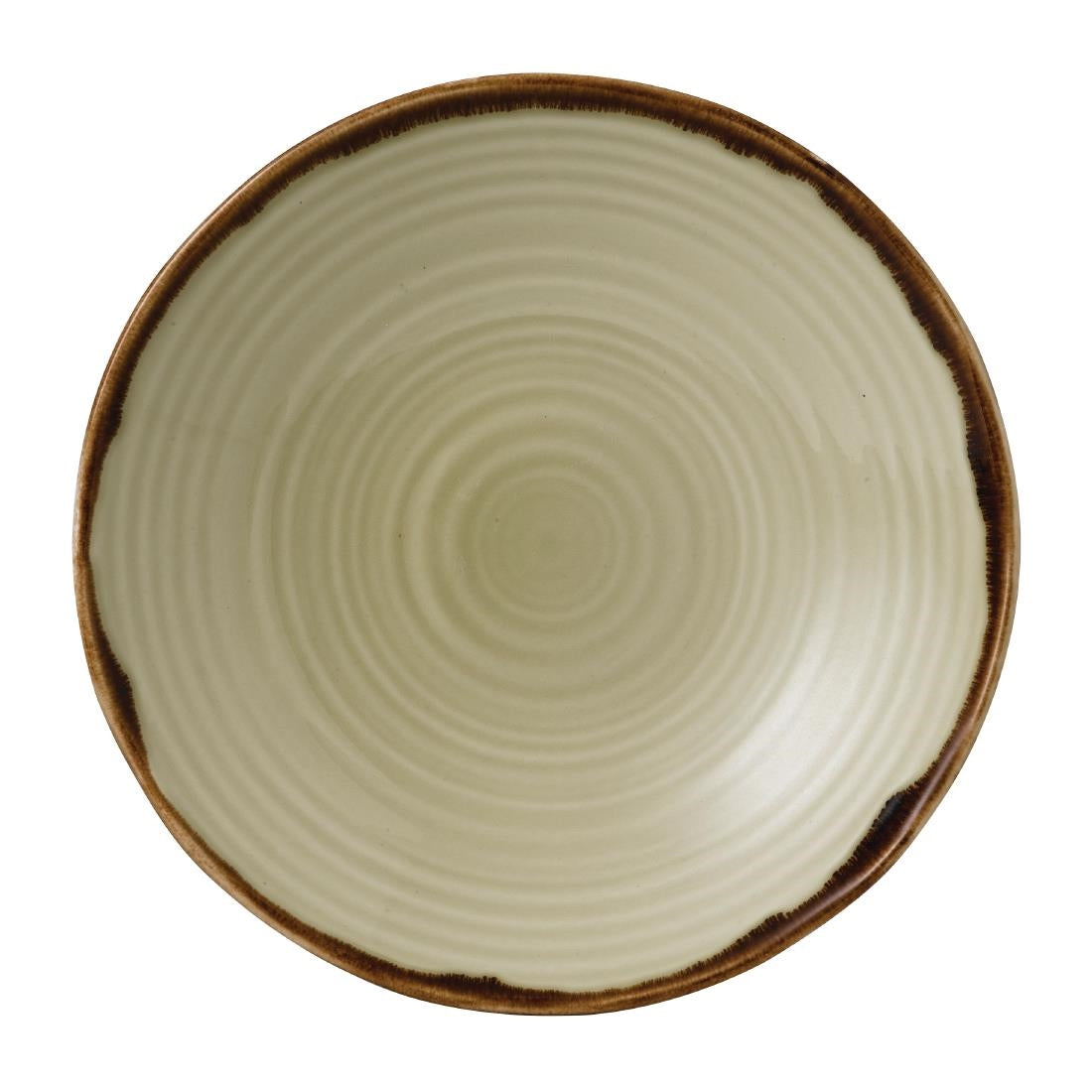 Dudson Harvest Organic Coupe Bowls Linen 279mm (12 Pack)