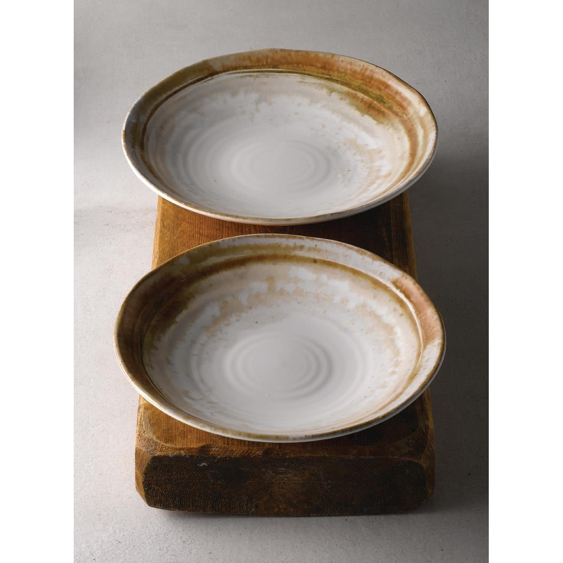 Dudson Finca Sandstone Organic Coupe Bowls 279mm (12 Pack)
