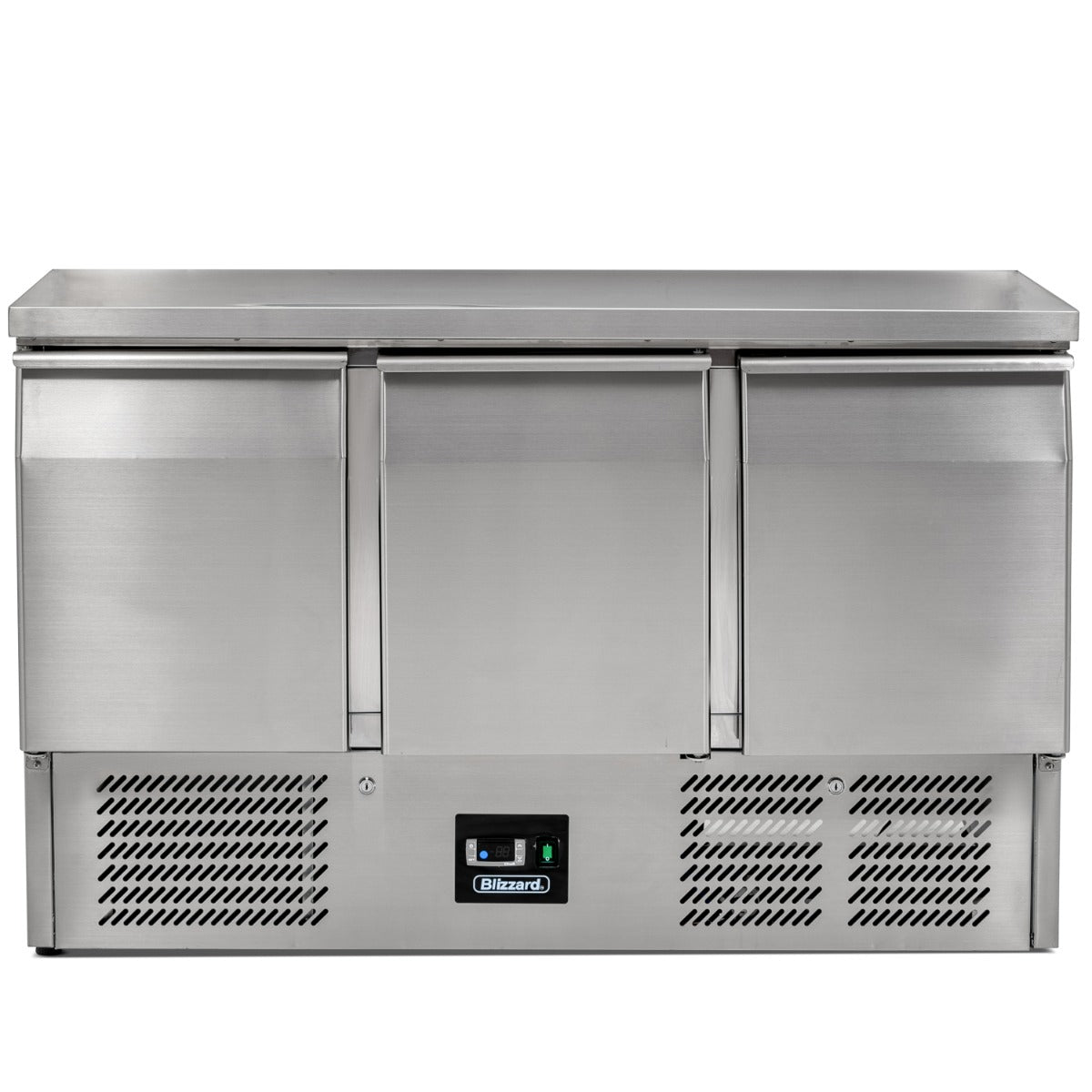 Compact Triple Door Counter Refrigerator