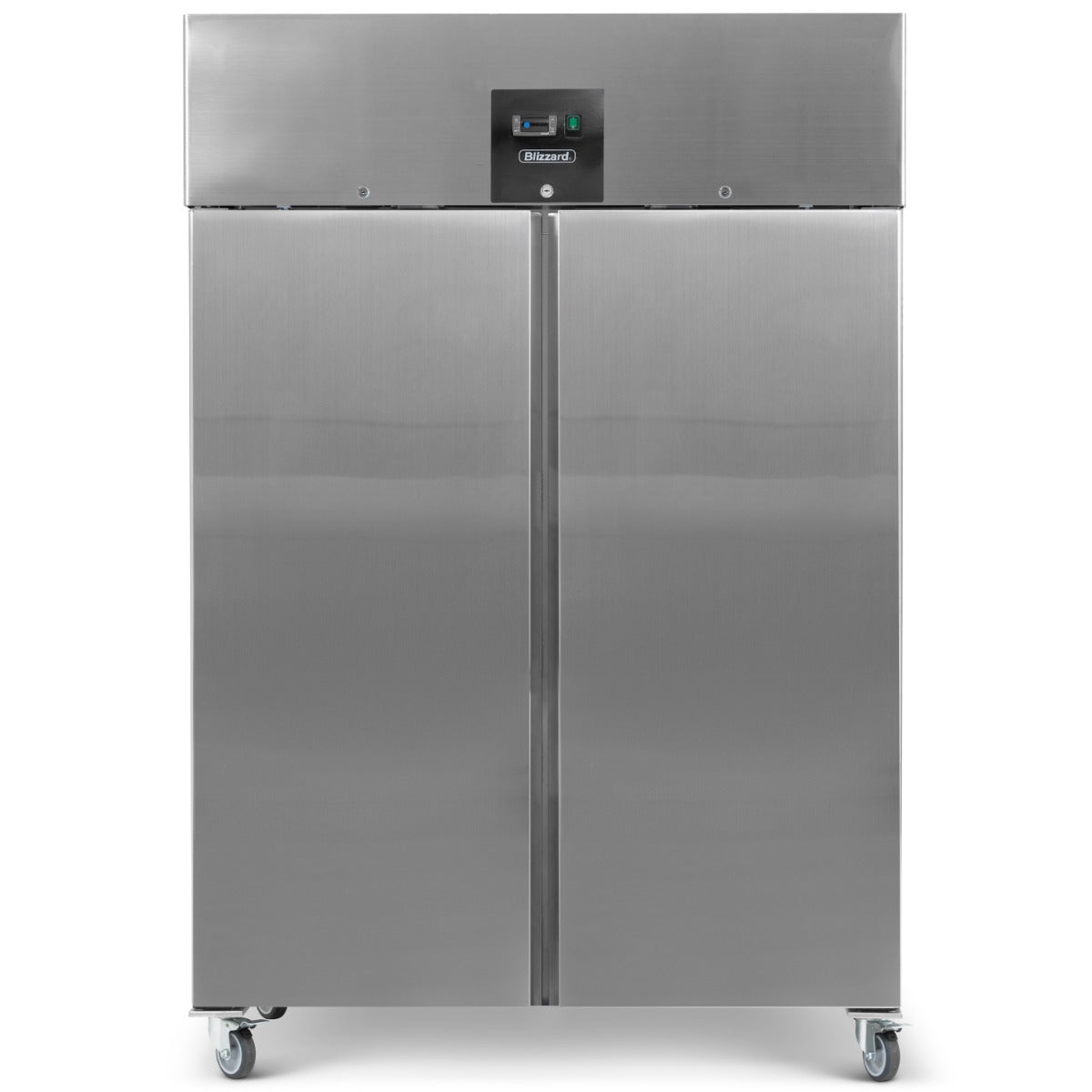 GRADED-00838-BF2SS DOUBLE DOOR VENTILATED GN2/1 SS FREEZER 1300L