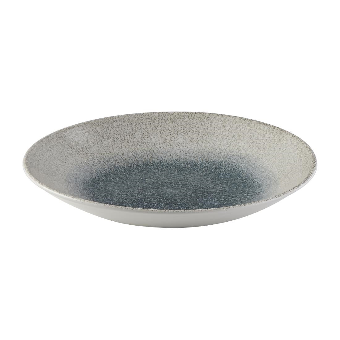 Churchill Raku Duo Agate Deep Coupe Plates Topaz 281mm (12 Pack)