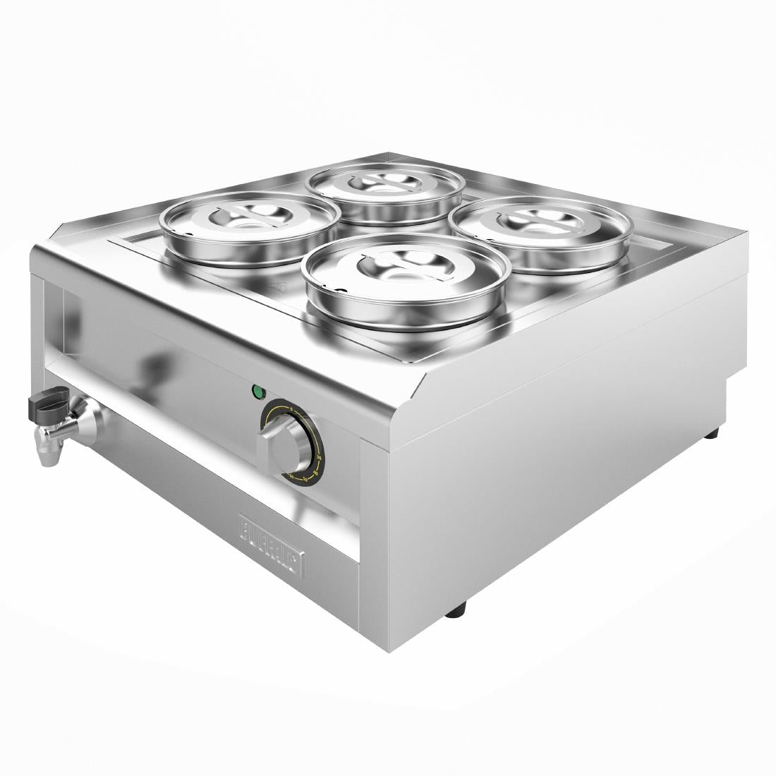 Buffalo 600 Series 4 Pot Bain Marie