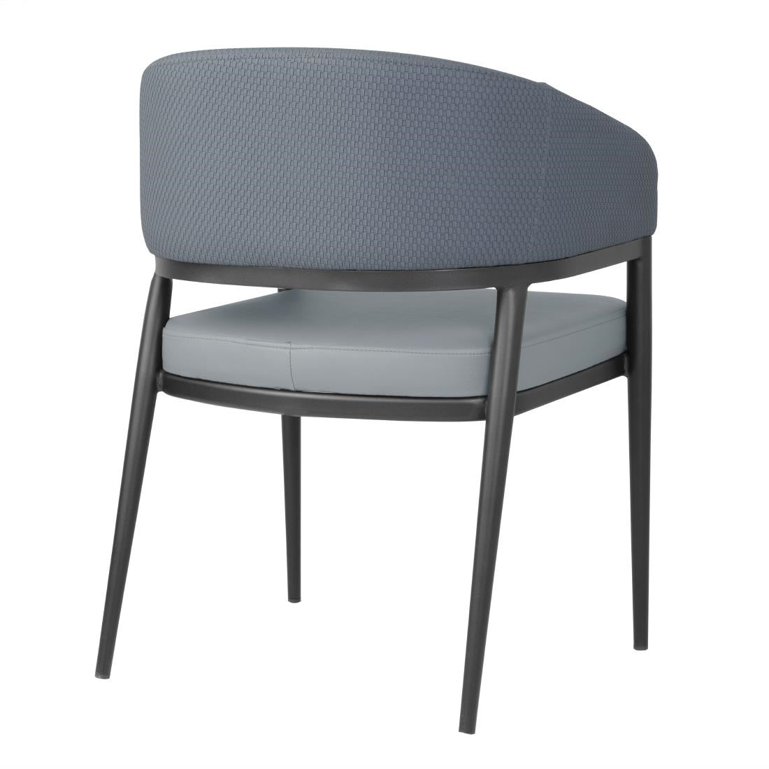 Bolero Meridian Interior Chairs Stone Blue (2 Pack)