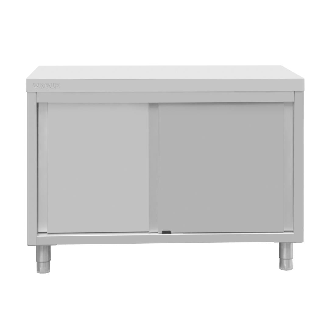 Vogue Floor Standing Stainless Steel Cupboard 900x1200mm