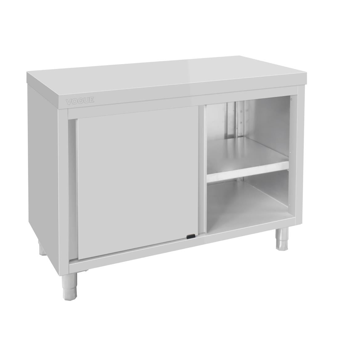 Vogue Floor Standing Stainless Steel Cupboard 900x1200mm