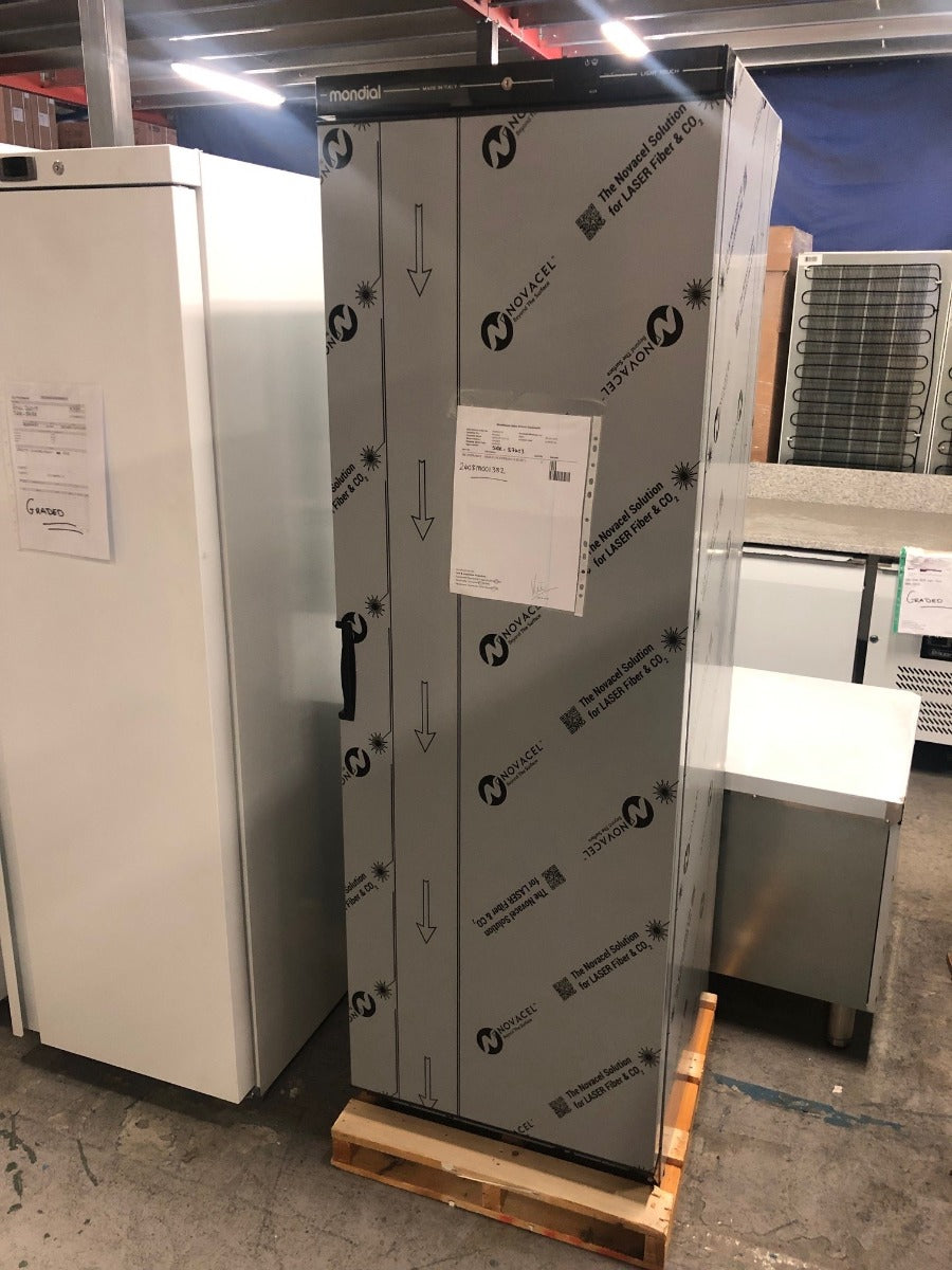 Graded 00902 Kicprx40 Lt Single Door Stainless Steel Service Cabinet 380 L