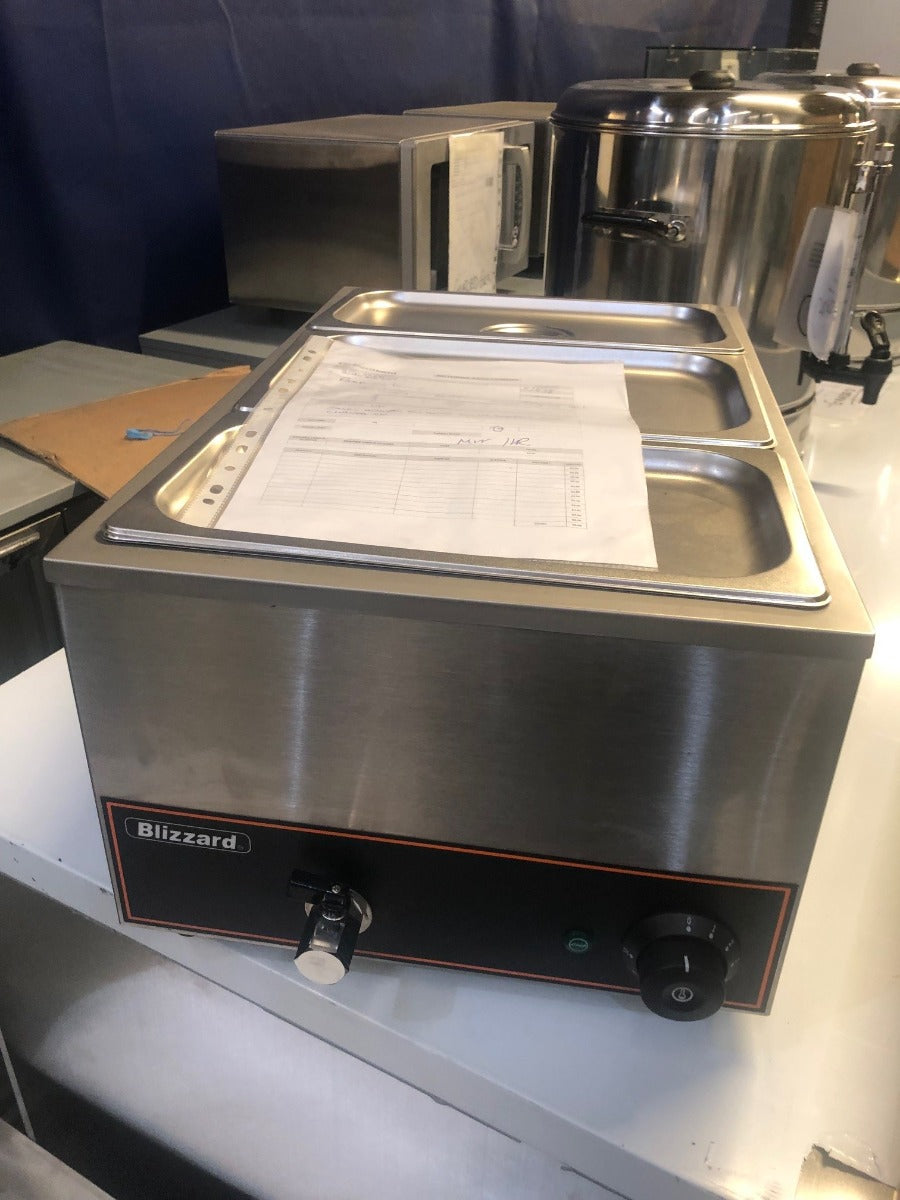 Graded 00913 Bbm1 Bain Marie With Containers 3x Gn1/3