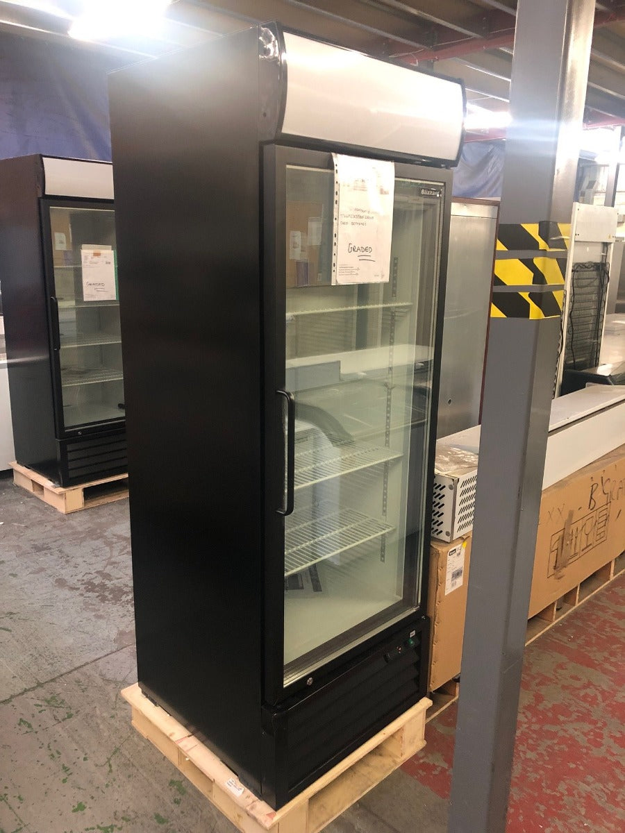 GRADED-00919-GDF600 Single Door Freezer Merchandiser 514L