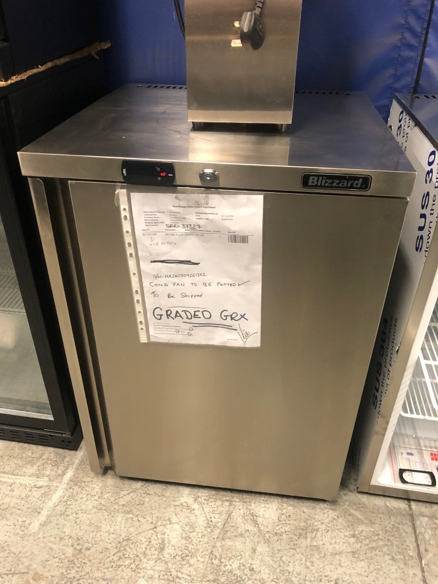 Graded 01050 Ucr140 Single Hinged Door Under Counter Refrigerator