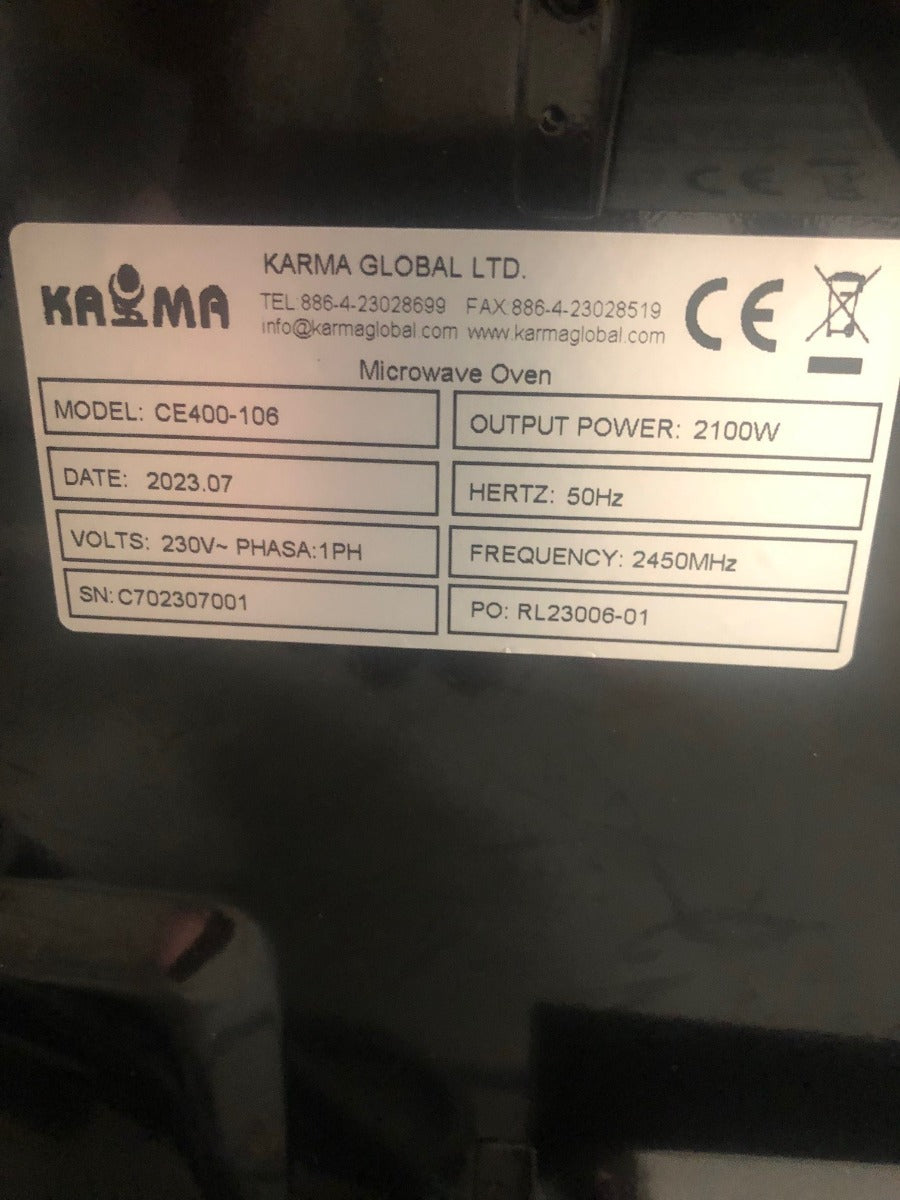 Graded 01056 Ce400 106 34 L Microwave Single Phase