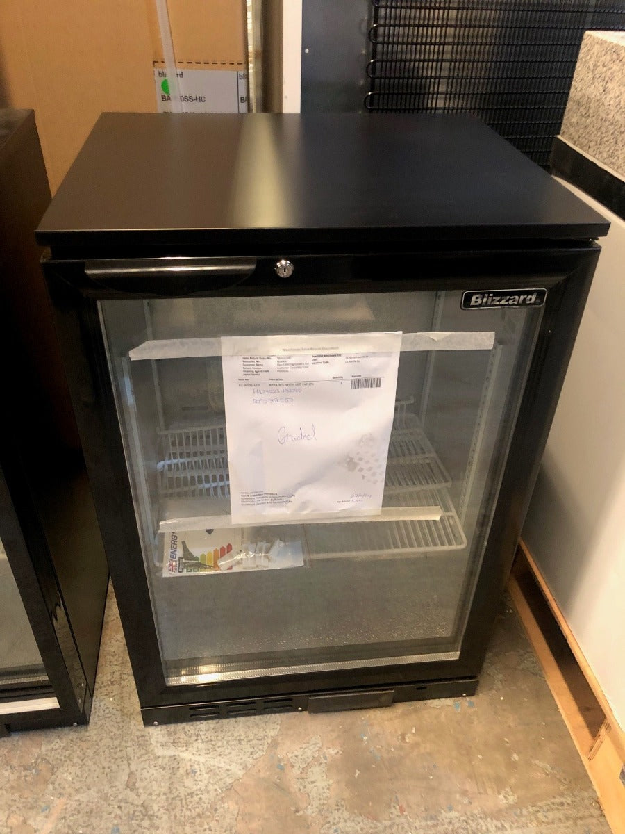 Graded 01077 Bar1 Single Hinged Glass Door Bottle Cooler