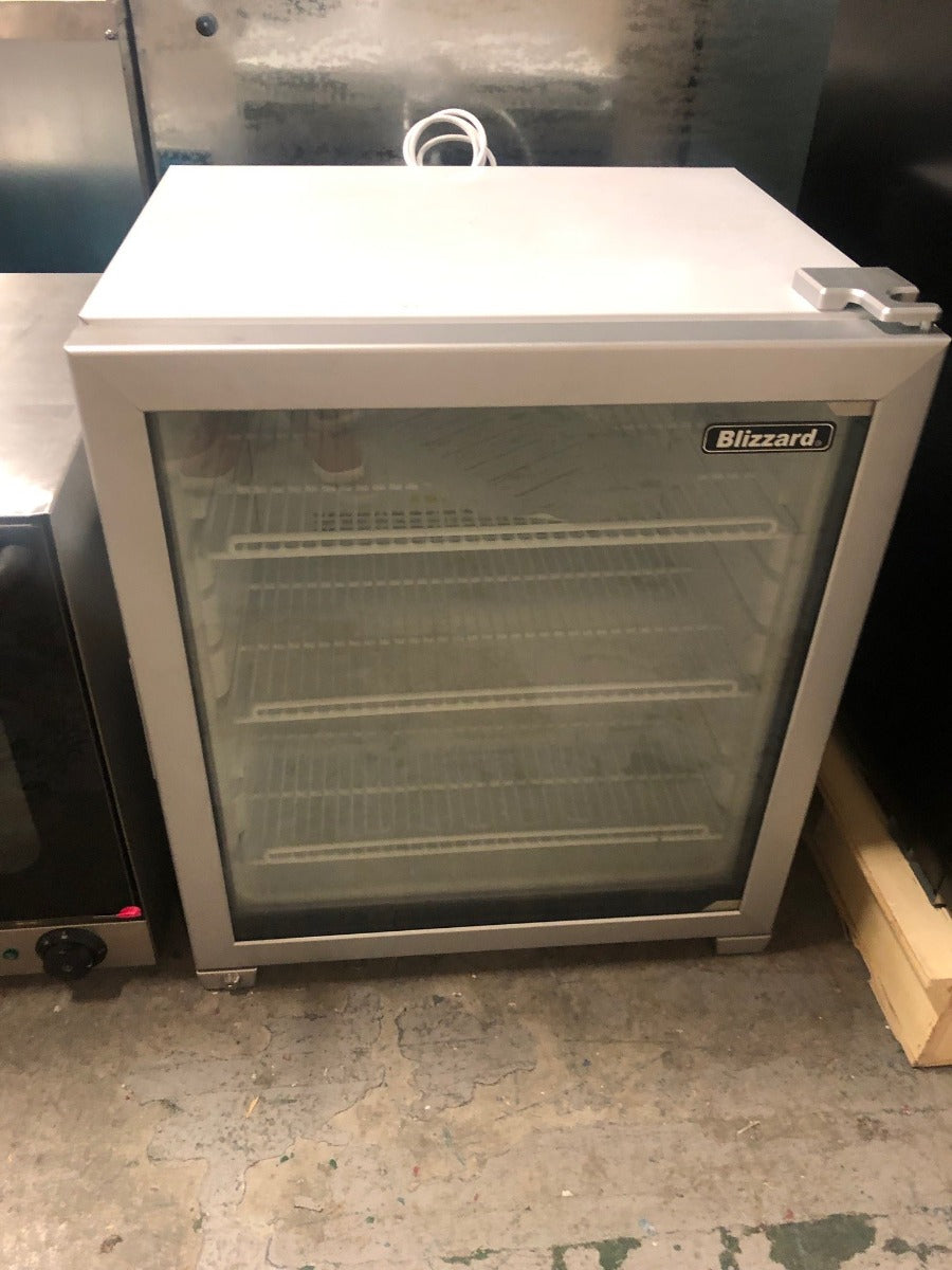 Graded 01128 Ctf99 Glass Door Counter Top Freezer