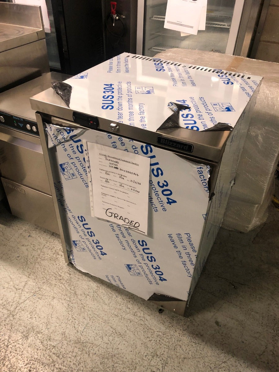 Graded 01182 Ucf140 Single Hinged Door Under Counter Freezer