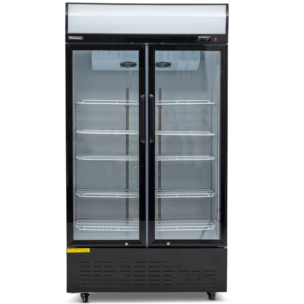 Graded 01065 Gd900 900 L Double Hinged Glass Door Display Merchandiser