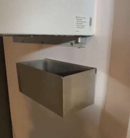 Commercial Catering Equipment - Drip Tray For Wall Mounted Unit Fully Welded