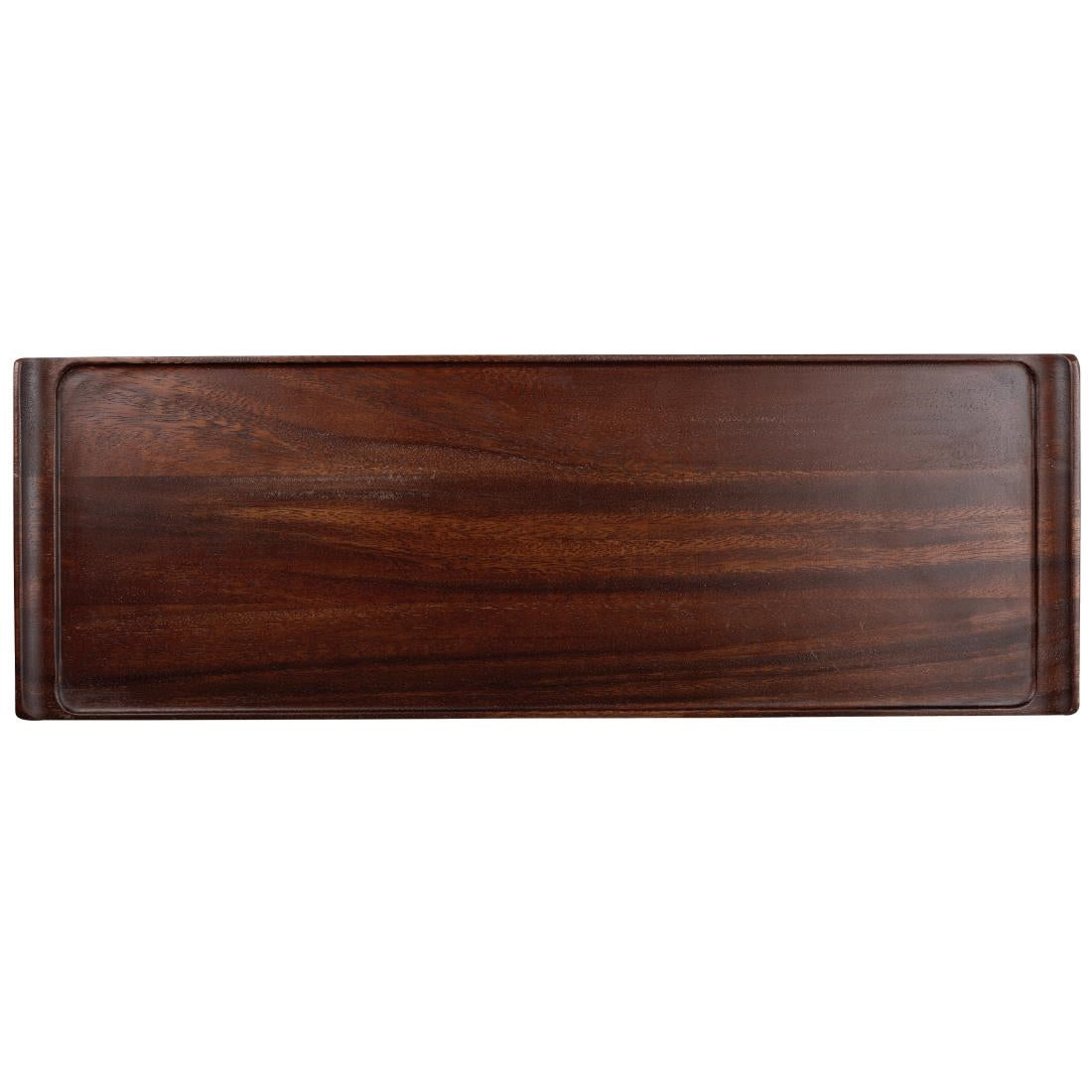 Churchill Alchemy Wooden Rectangular Trays 200x580mm (4 Pack)