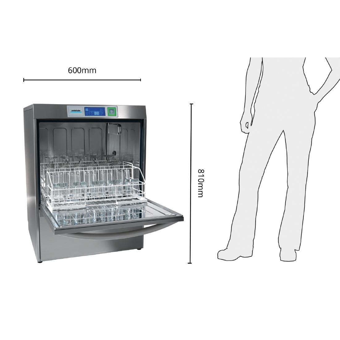 Winterhalter Undercounter Dishwasher UC-L-E