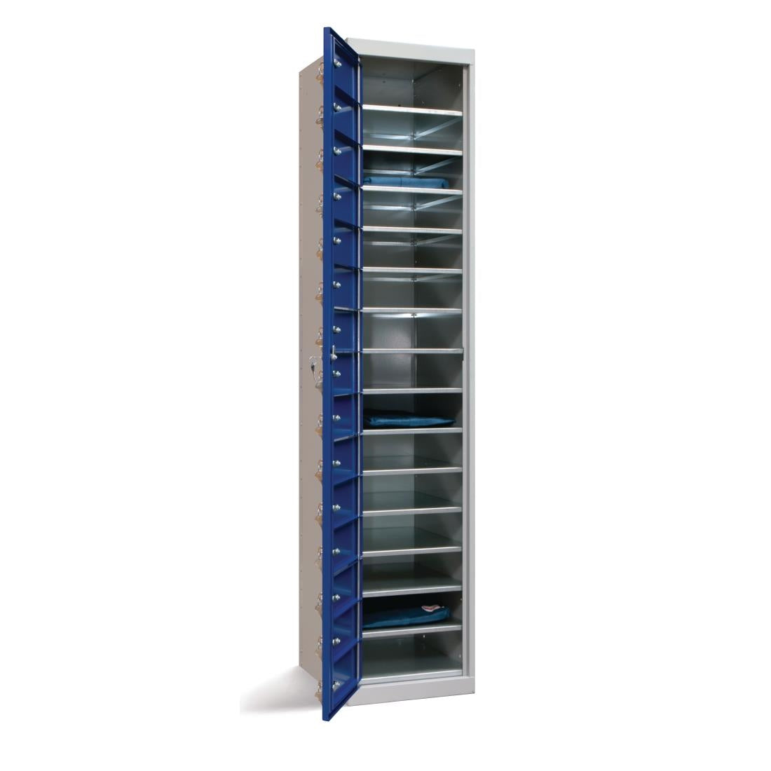 Garment 15 Door Dispensing Locker Flat Top