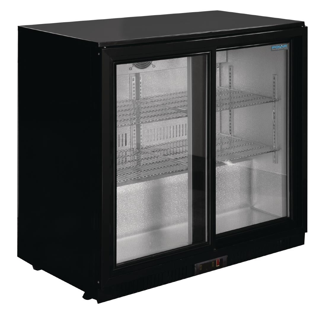 Polar -Series Back Bar Cooler with Sliding Doors 198LtrG-Series Back Bar Cooler with Sliding Doors 198Ltr