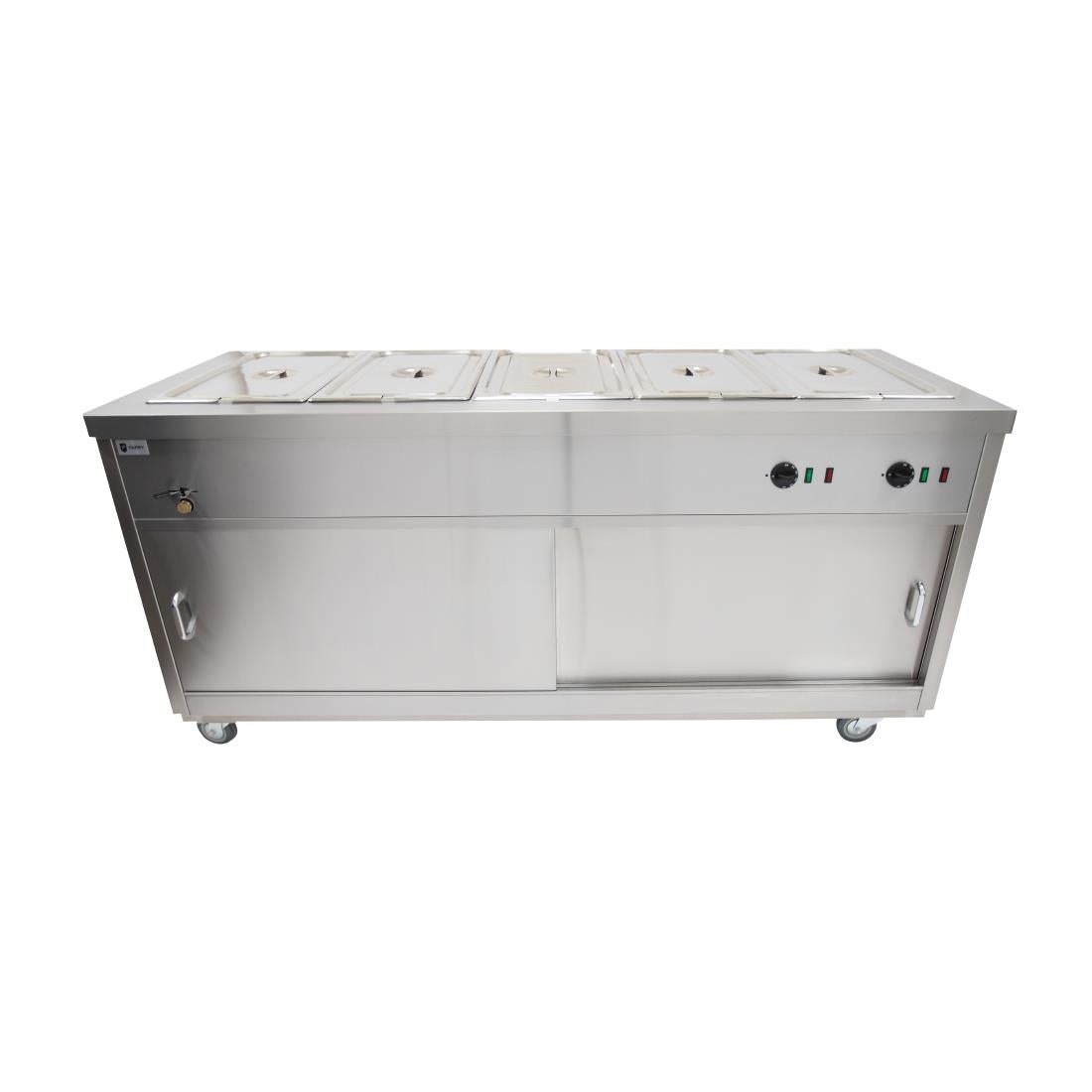 Parry Bain Marie Topped Mobile Hot Cupboard HOT18BM