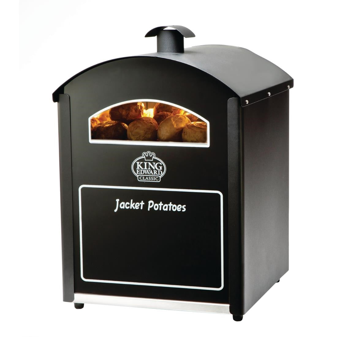King Edward Bake King Mini Potato Oven Black BKM-BLK